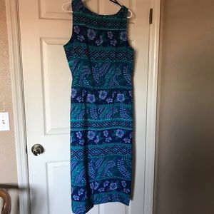 Hawaiian print Dress